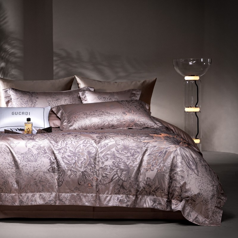 Brown Premium Jacquard Luxury  - Home Textiles Premium review and price
