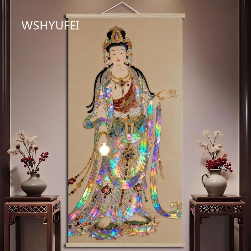 Chinese Style Buddhist Guanyin - Home Textiles Usa review and price