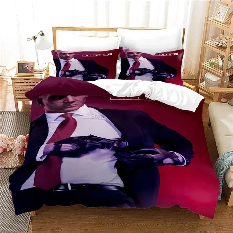 Hitman Killer 3D Bedding Set P - Home Textiles Sale review and price