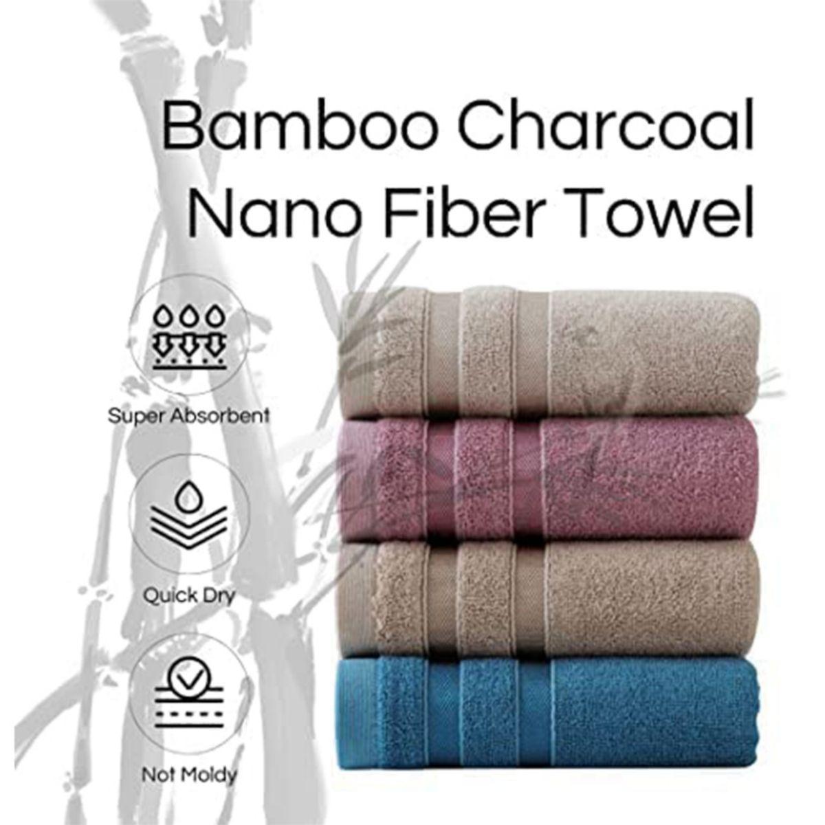 1 Pcs Luxury Bamboo Cotton Tow - Home Textiles Face Towel review and price